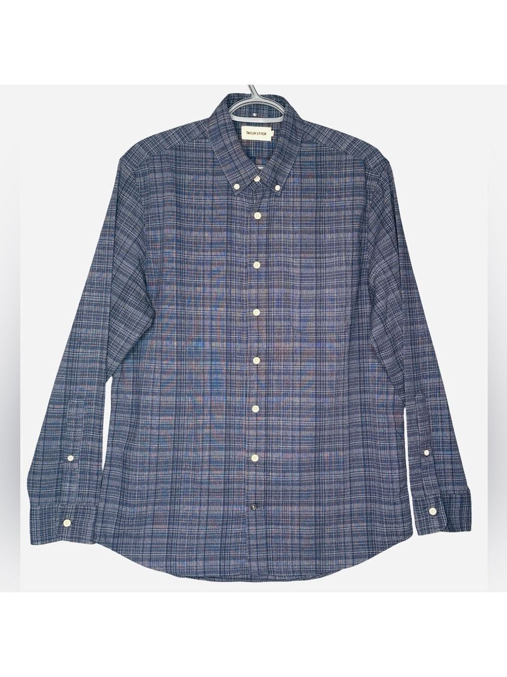 Taylor Stitch Organic Cotton Plaid Shirt Size 40
